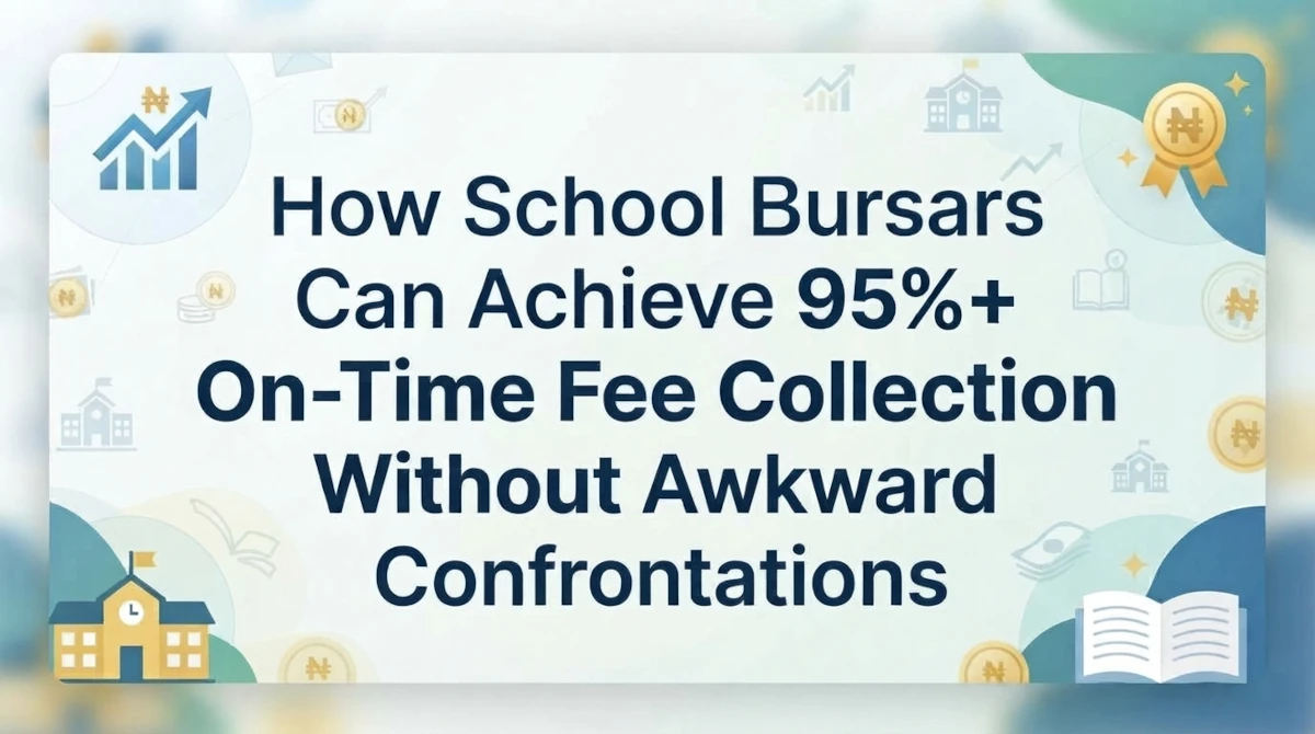 How School Bursars Can Achieve 95%+ On-Time Fee Collection Without Awkward Confrontations